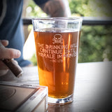 Morale Pint Glass