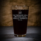 Morale Pint Glass