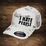 Multicam Arctic I Hate People Hat (FlexFit)