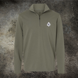 The Quarter Zip Pullover (Olive)