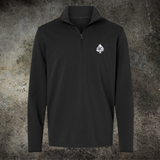 The Quarter Zip Pullover (Black)