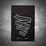 Hell Is Empty PVC Patch