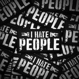 I Hate People PVC Patch