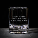 Taste You Again Glass (Crystal)