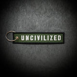 Uncivilized Keychain