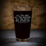 All The Gods Pint Glass