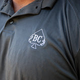 Charcoal Spade Polo