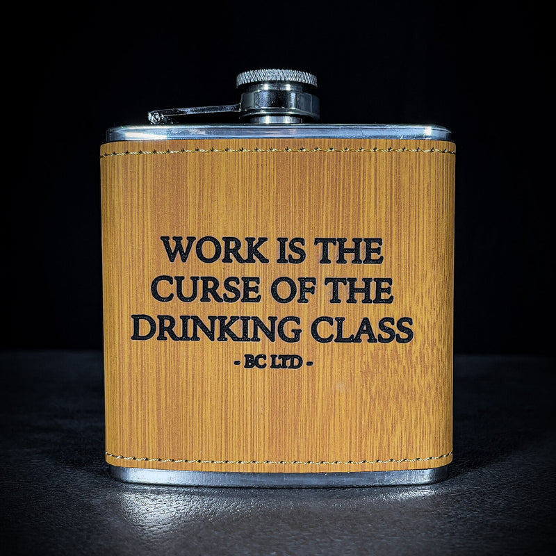 Drinking Class Flask (Wrapped)