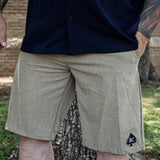 Hybrid Spade Shorts (Khaki)