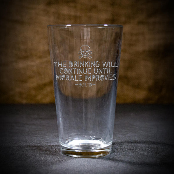Morale Pint Glass