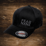Black Fear None Hat (FlexFit)