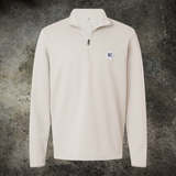 The Quarter Zip Pullover (Smoke)