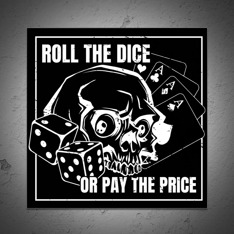 Roll The Dice Sticker