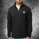 The Quarter Zip Pullover (Black)