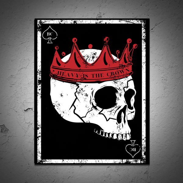 Heavy Is The Crown Sticker
