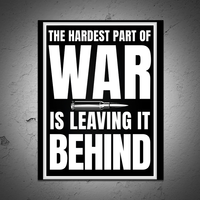 Hardest Part OF War Sticker