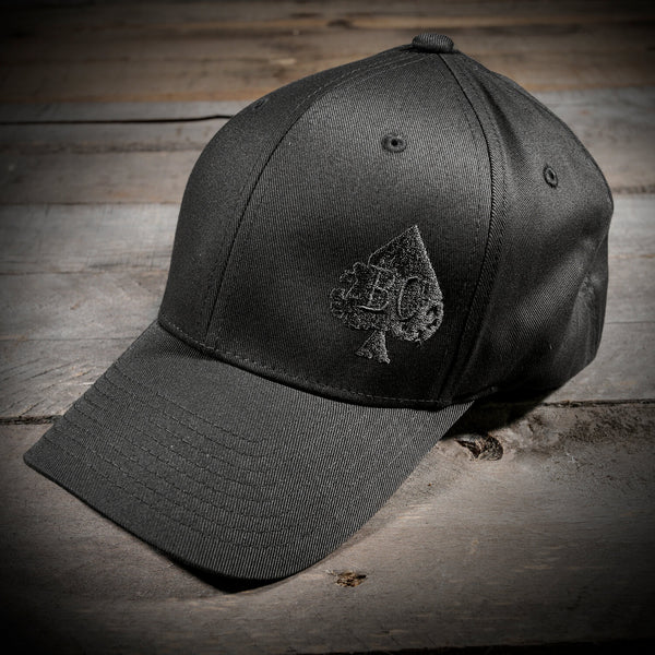 Charcoal Spade Hat (FlexFit)