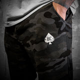 Black Camo Fleece Joggers