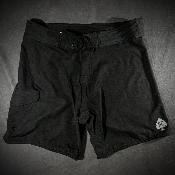 Black Spade Shorts