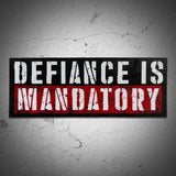 Defiance Sticker
