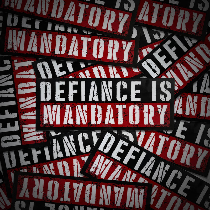 Defiance Sticker