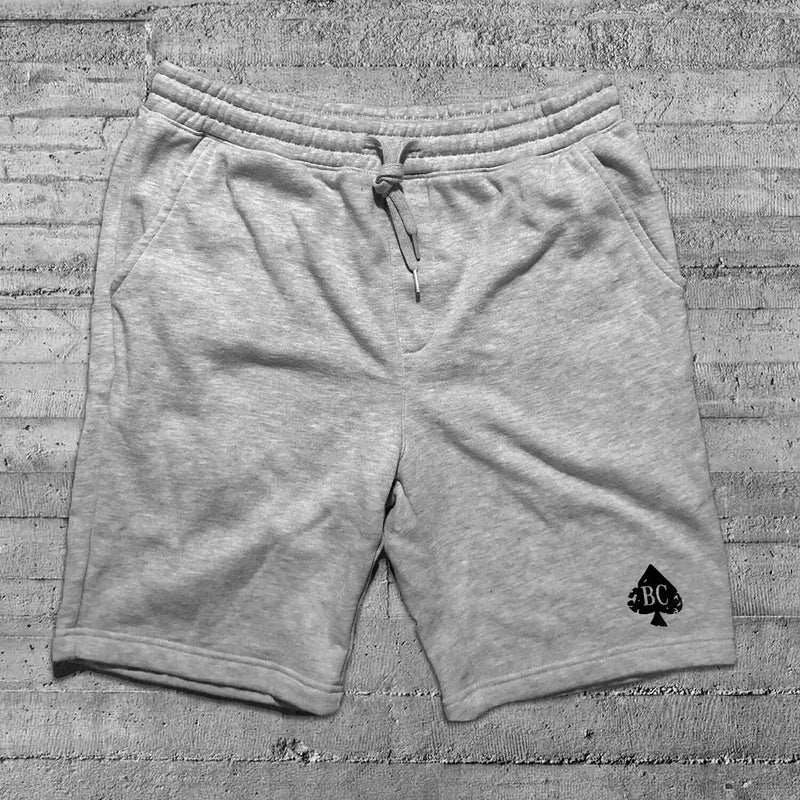 Heather Gray Fleece Shorts