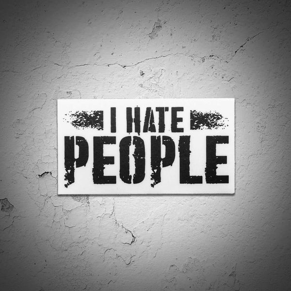 I Hate People Sticker (small)