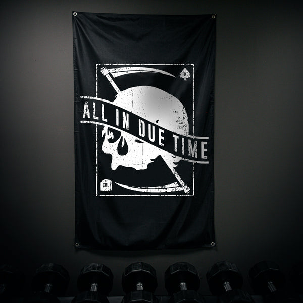 In Due Time Banner