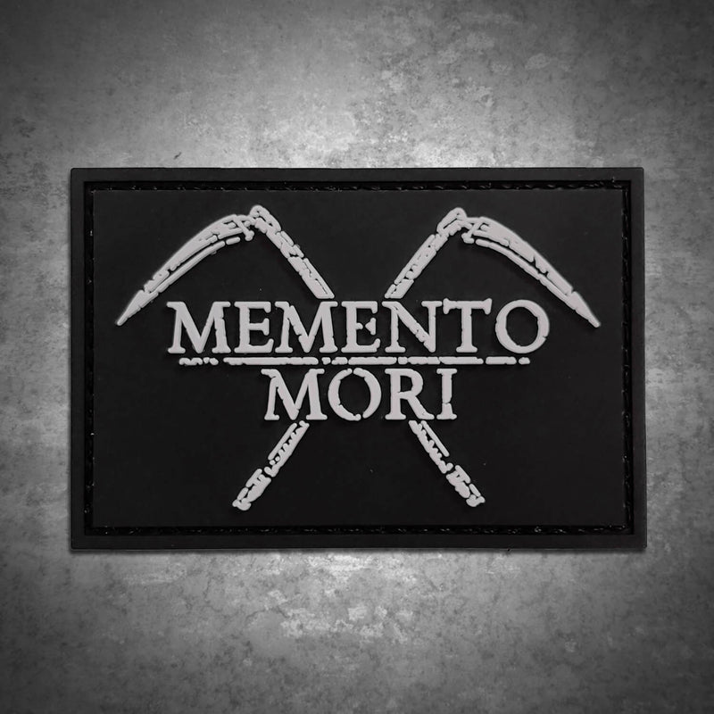Memento Mori PVC Patch