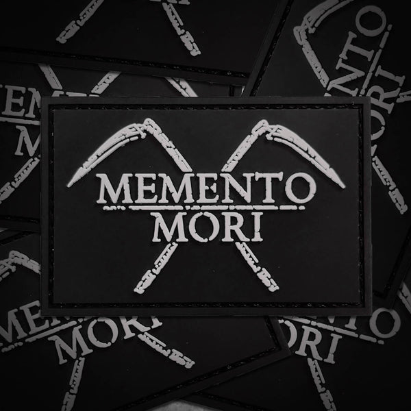 Memento Mori PVC Patch