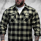 Spade Flannel (Olive)