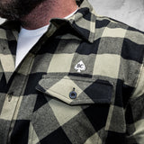 Spade Flannel (Olive)