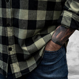 Spade Flannel (Olive)