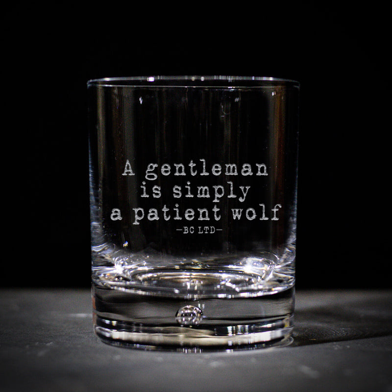 Patient Wolf Glass (Crystal)