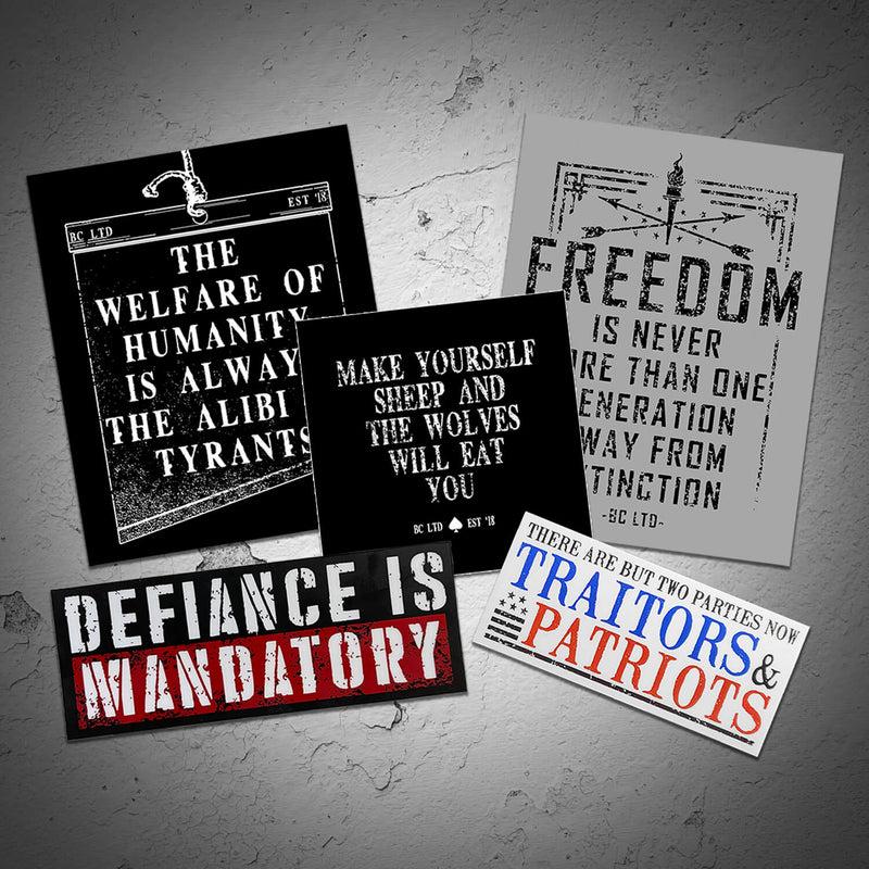 Rebellion Sticker Pack