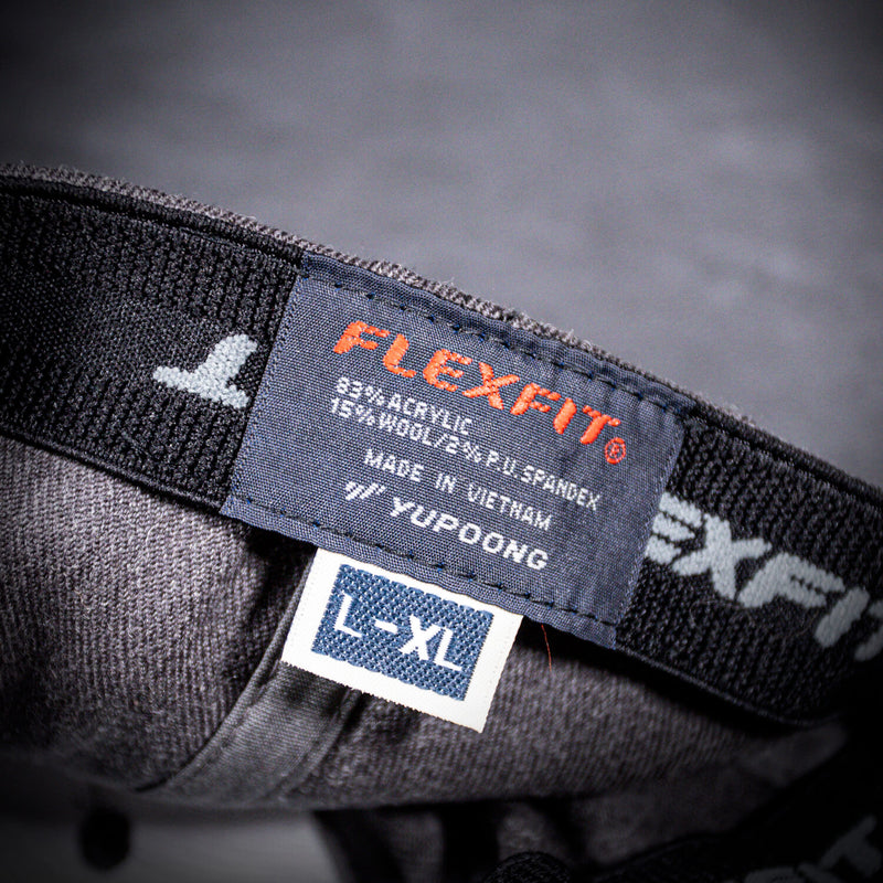 Gray Stand Hat (Wool FlexFit)