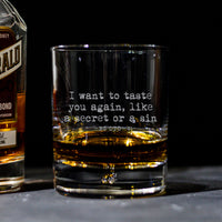 Taste You Again Glass (Crystal)