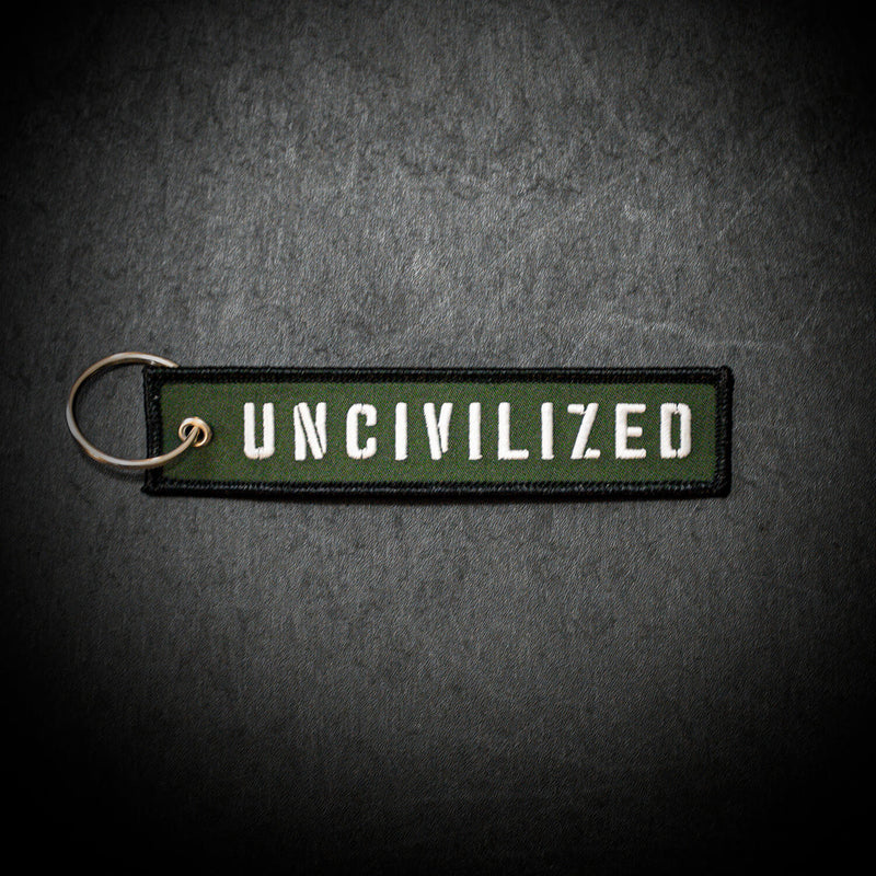 Uncivilized Keychain