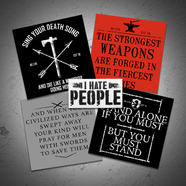 Warrior Sticker Pack