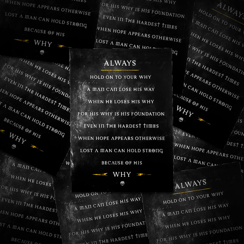 Remember Your Why Sticker